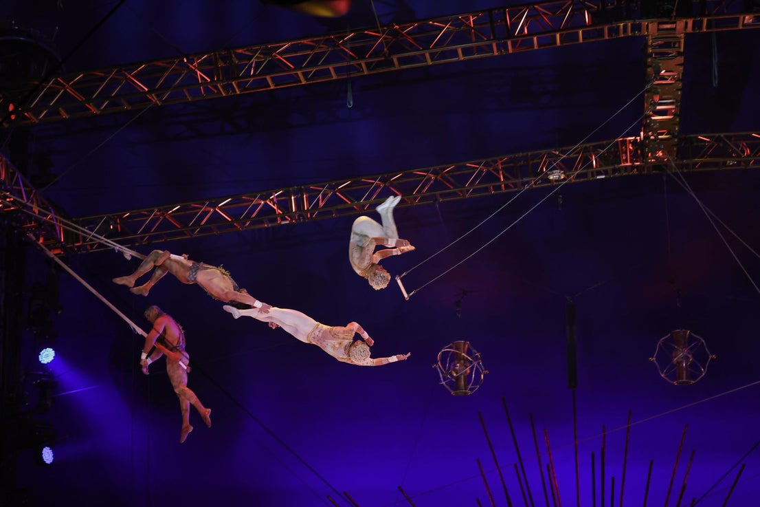 Picture gallery of the premiere of Cirque du Soleil's new production of Alegría in Malaga