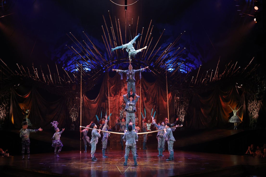 Picture gallery of the premiere of Cirque du Soleil's new production of Alegría in Malaga