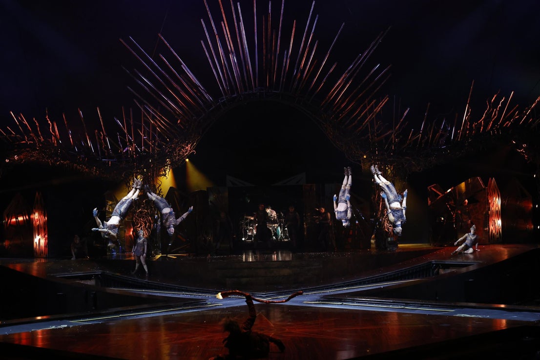 Picture gallery of the premiere of Cirque du Soleil's new production of Alegría in Malaga