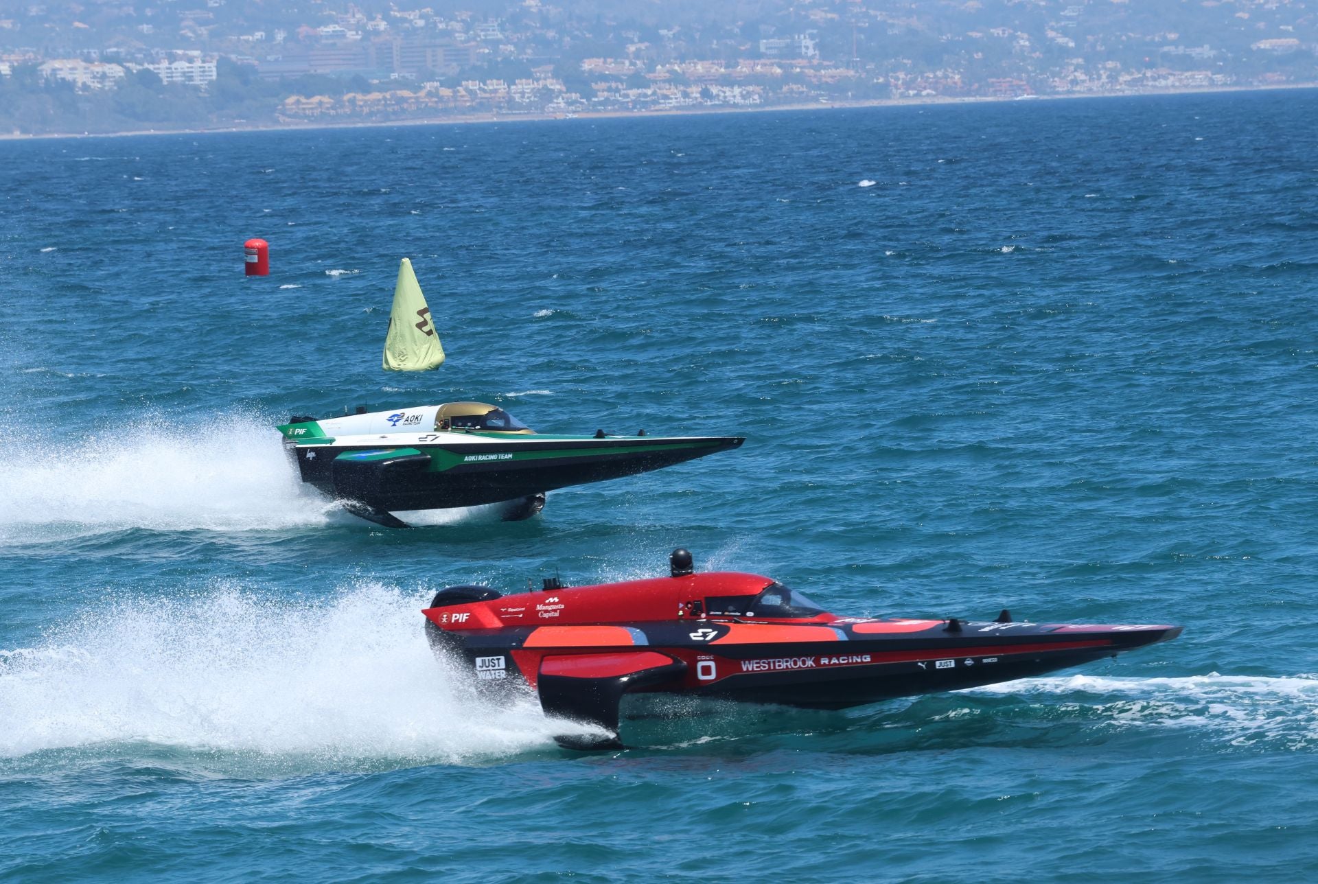 Formula E of the seas makes a big splash in Marbella, in pictures