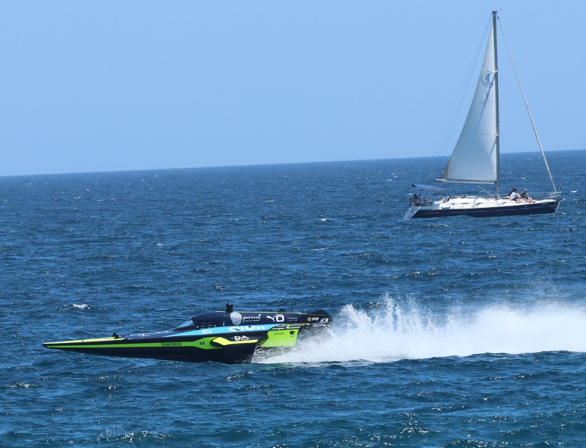 Formula E of the seas makes a big splash in Marbella, in pictures