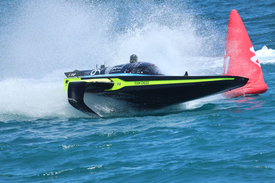 Formula E of the seas makes a big splash in Marbella, in pictures