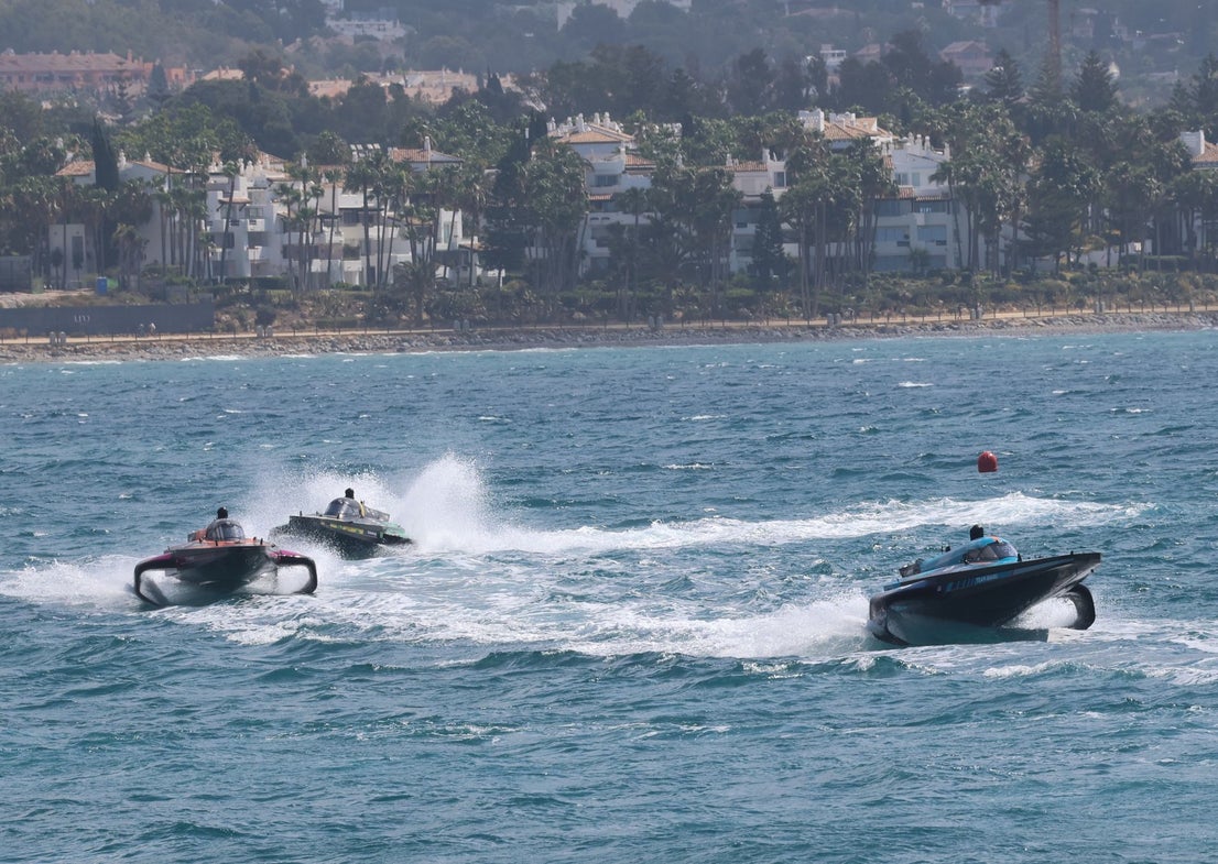 Formula E of the seas makes a big splash in Marbella, in pictures