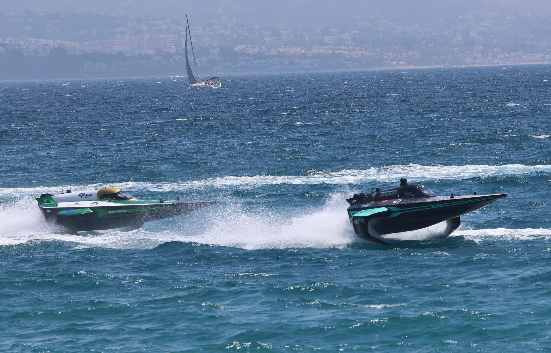 Formula E of the seas makes a big splash in Marbella, in pictures