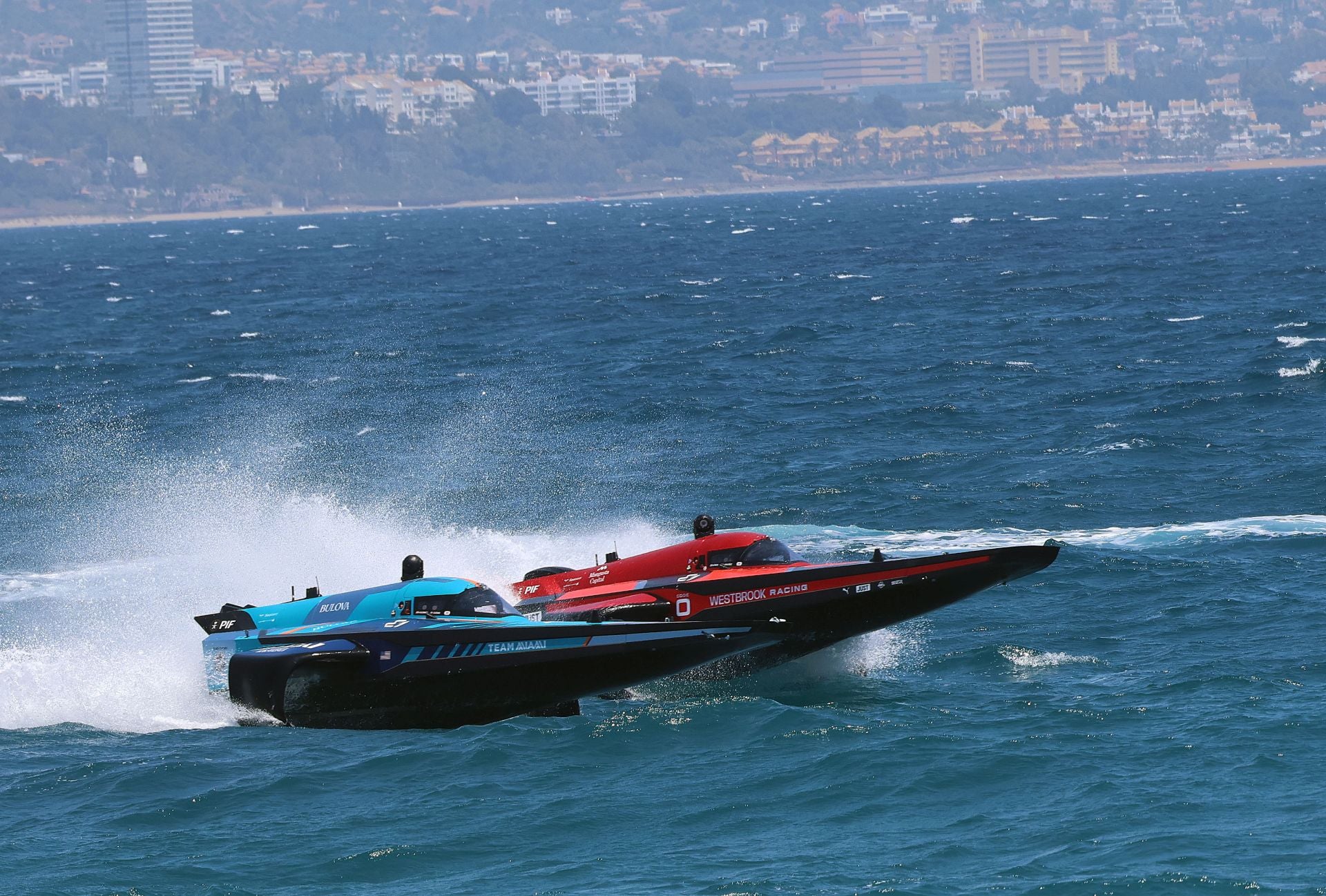 Formula E of the seas makes a big splash in Marbella, in pictures