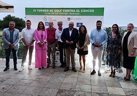 Provincial and local authorities supported the charity golf tournament at Baviera
