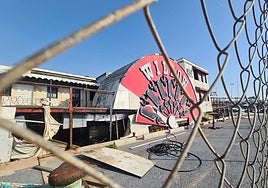 The Willow in its current state of deterioration.