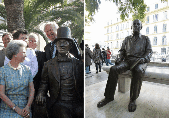 New video surveillance for Malaga's monuments: these are the 21 features the city council wants to protect