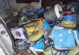 Mijas crash leads to arrest of three members of gang of Costa del Sol building material thieves