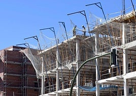 New homes continue to be built while others are unoccupied.