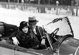 Von Haartman in Korkein Voitto (1929), the film he directed and starred in once back in Finland.