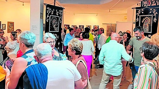 Residents loan inherited religious art for exhibition in Frigiliana