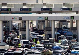File image of cars queueing to catch a ferry as part of Operation Crossing the Strait.