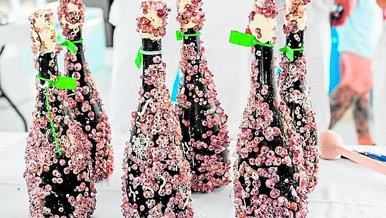 The wine that is aged 20 metres under the sea off the Costa del Sol