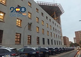 File image of Malaga's provincial National Police headquarters.