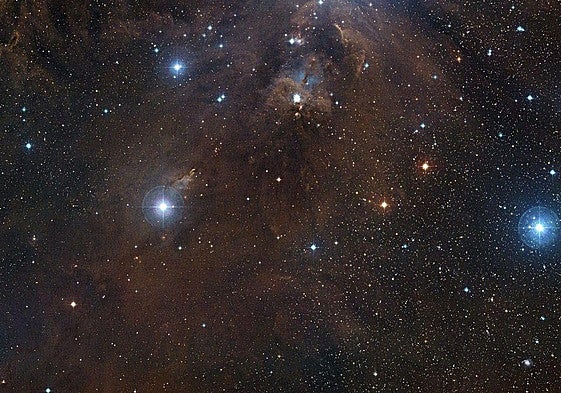 The Corona Borealis constellation.