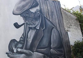 Urban art with a rural touch: Cortes de la Frontera fills the walls of the town with colour and tradition