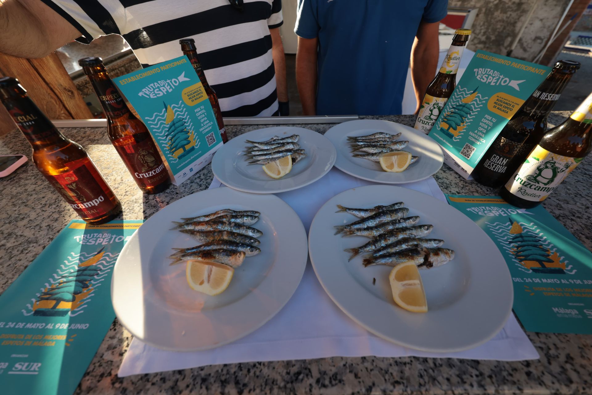 Finalists in the search for the best sardines on the Costa del Sol, in photographs