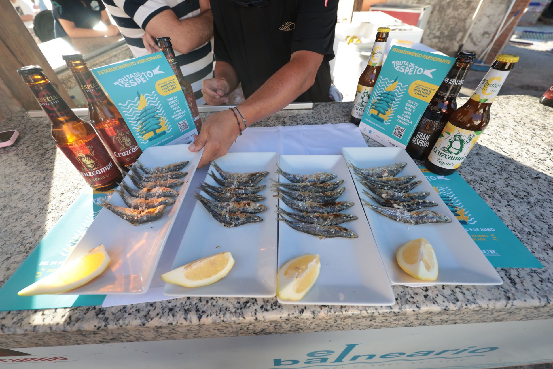 Finalists in the search for the best sardines on the Costa del Sol, in photographs