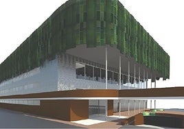 Architect's impression of the facilities.