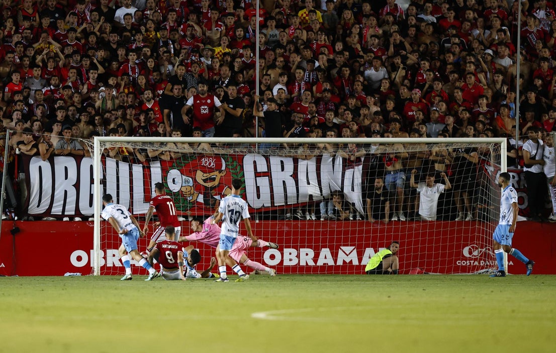 Gimnàstic versus newly promoted Malaga CF, in images