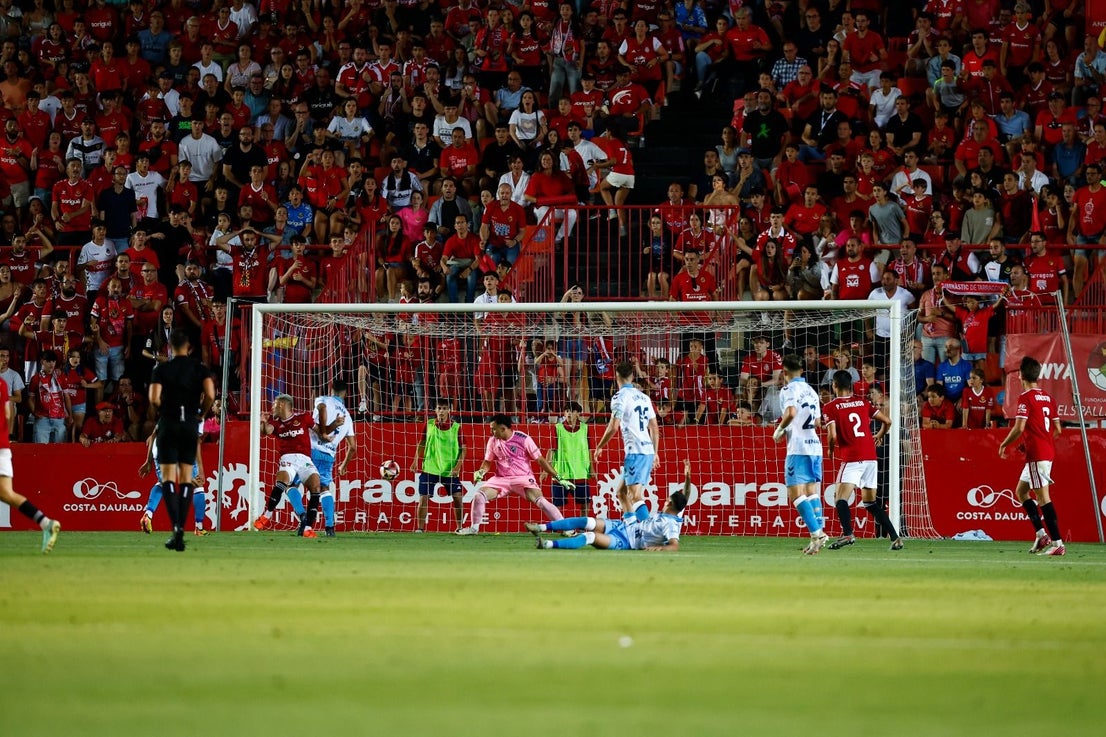 Gimnàstic versus newly promoted Malaga CF, in images