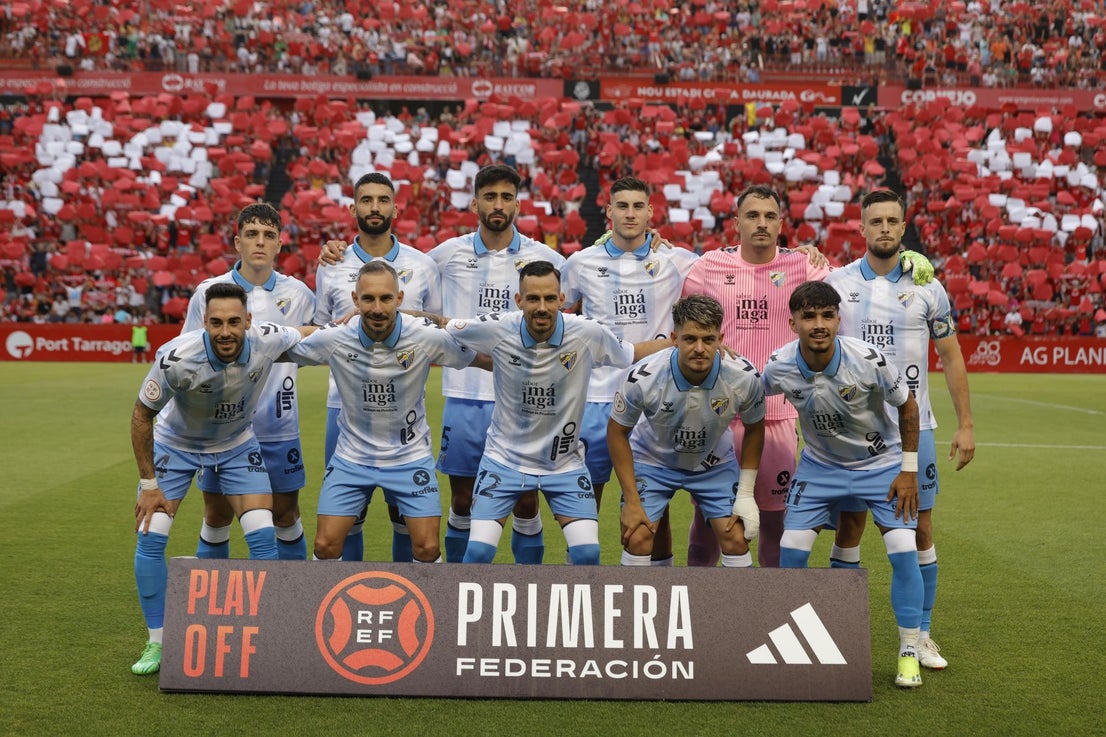 Gimnàstic versus newly promoted Malaga CF, in images
