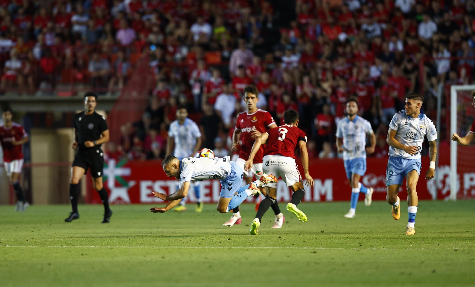 Gimnàstic versus newly promoted Malaga CF, in images