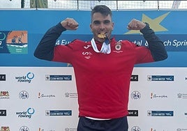 Miramón, with his medal.