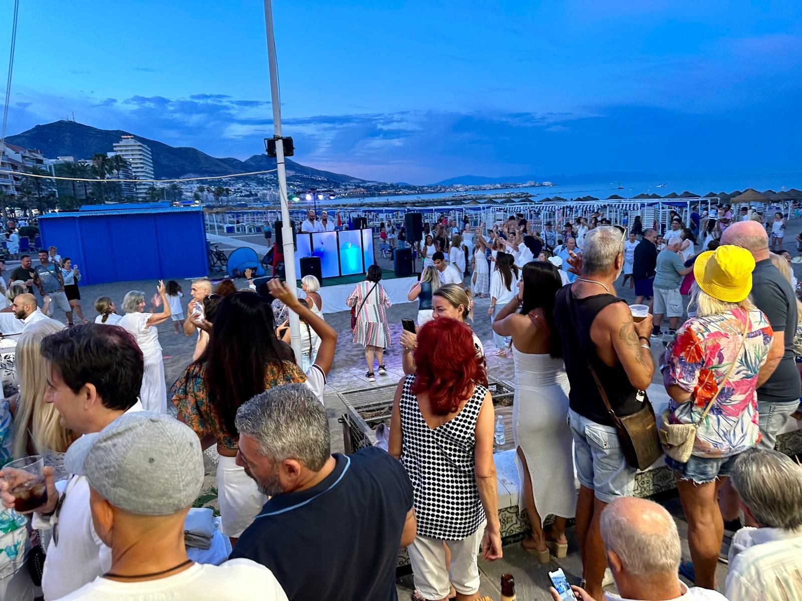 San Juan in the chiringuitos of Fuengirola