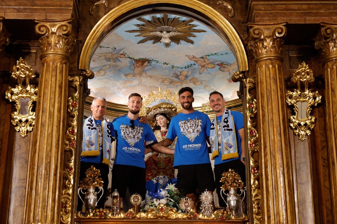 Fans celebrate Malaga CF's promotion as squad take open-top bus tour, in images