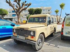 A Santana vehicle in Nerja recently.