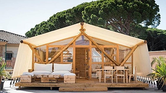 Glampsite in Cadiz province one of the best in Spain according to National Geographic