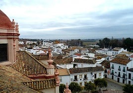 Panoramic view of Peñaflor.