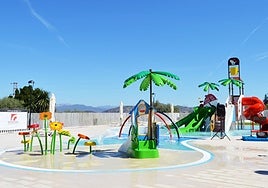 The new water park in Alhaurín el Grande.