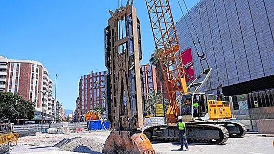 Work starts on new metro tunnel in Malaga city centre