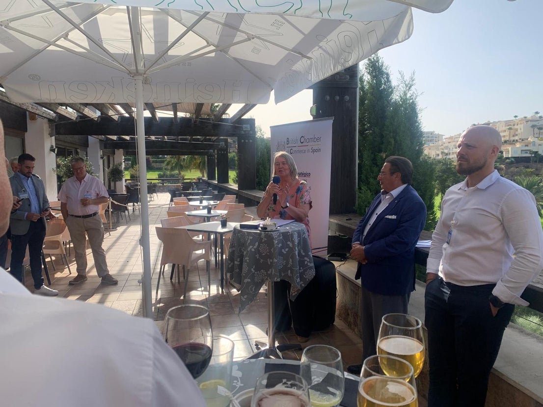 British Chamber of Commerce in Spain Andalucía summer cocktails, in pictures