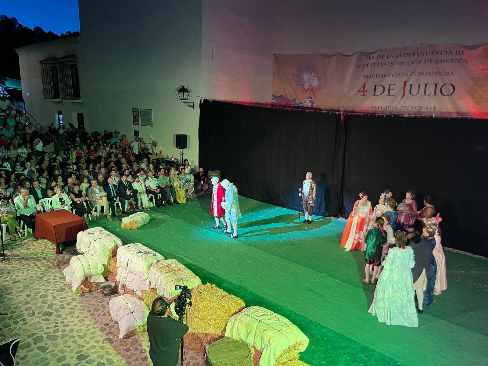 Tiny Malaga province village pays tribute to American independence hero, in pictures