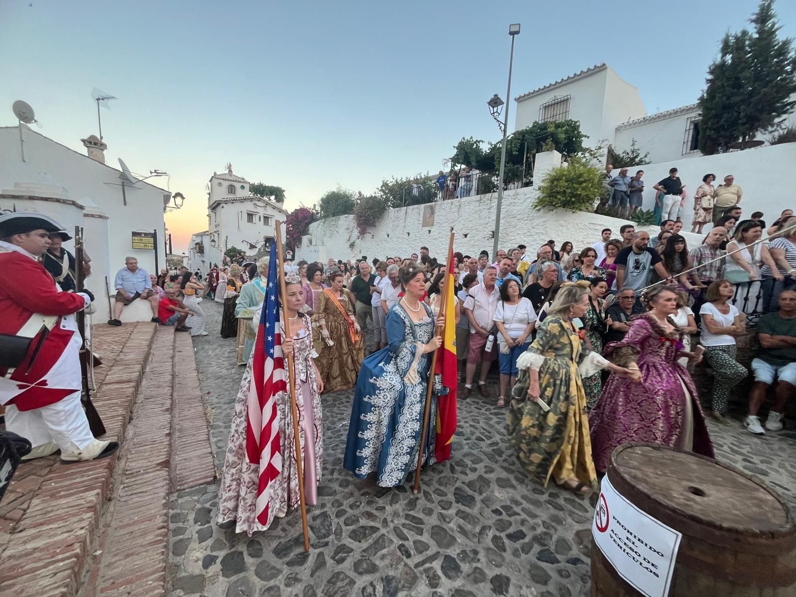 Tiny Malaga province village pays tribute to American independence hero, in pictures