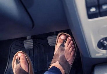 Can I drive wearing my swimwear or flip-flops in summer?