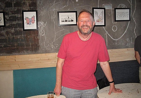 British cartoonist Andrew Birch: A successful career poking fun at the absurdities of life