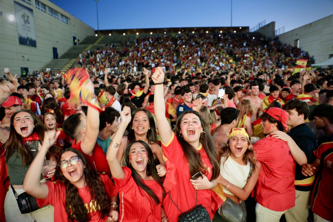 Malaga celebrates Spain's Euro 2024 victory over England, in pictures