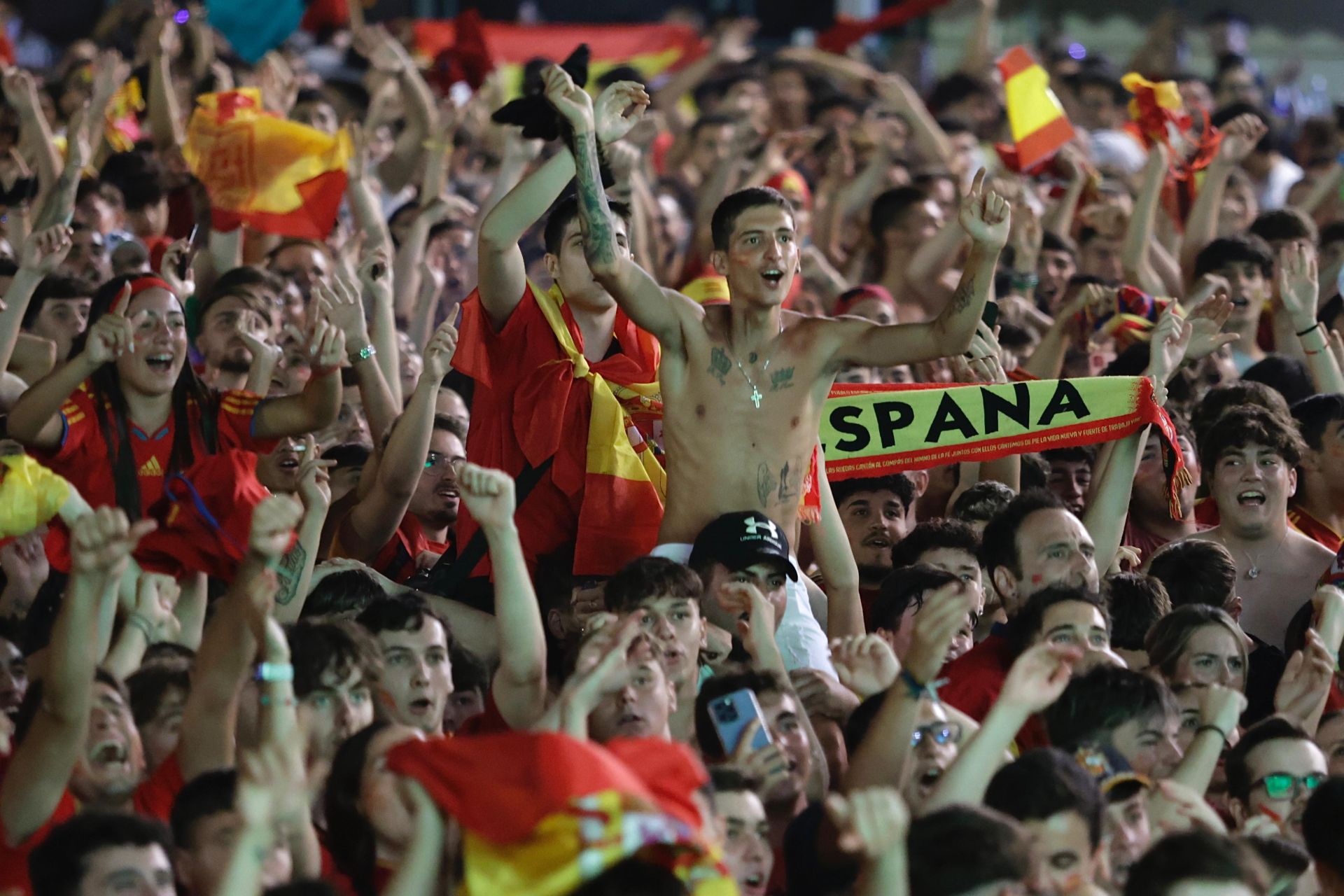 Malaga celebrates Spain's Euro 2024 victory over England, in pictures