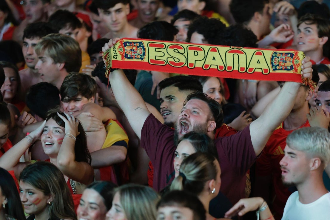 Malaga celebrates Spain's Euro 2024 victory over England, in pictures