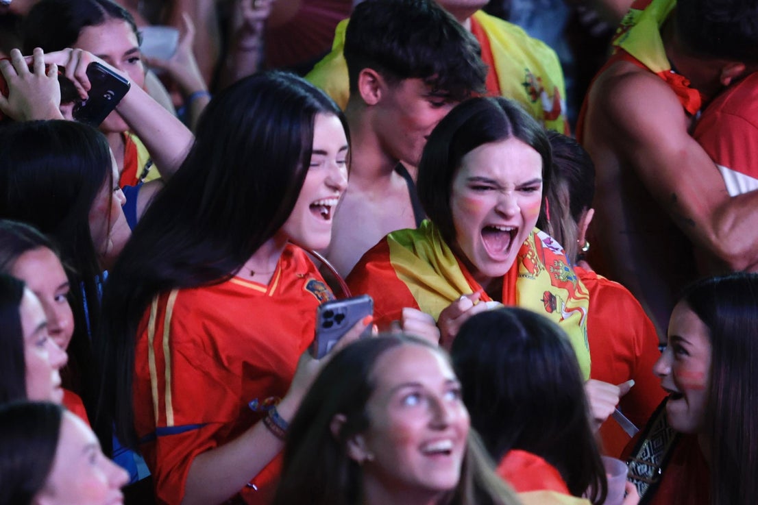 Malaga celebrates Spain's Euro 2024 victory over England, in pictures