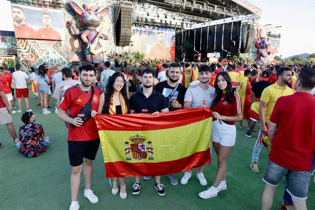 Malaga celebrates Spain's Euro 2024 victory over England, in pictures