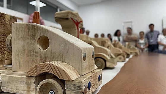 A retired carpenter's touching donation of 50 handmade wooden toys to a Malaga hospital's cancer unit