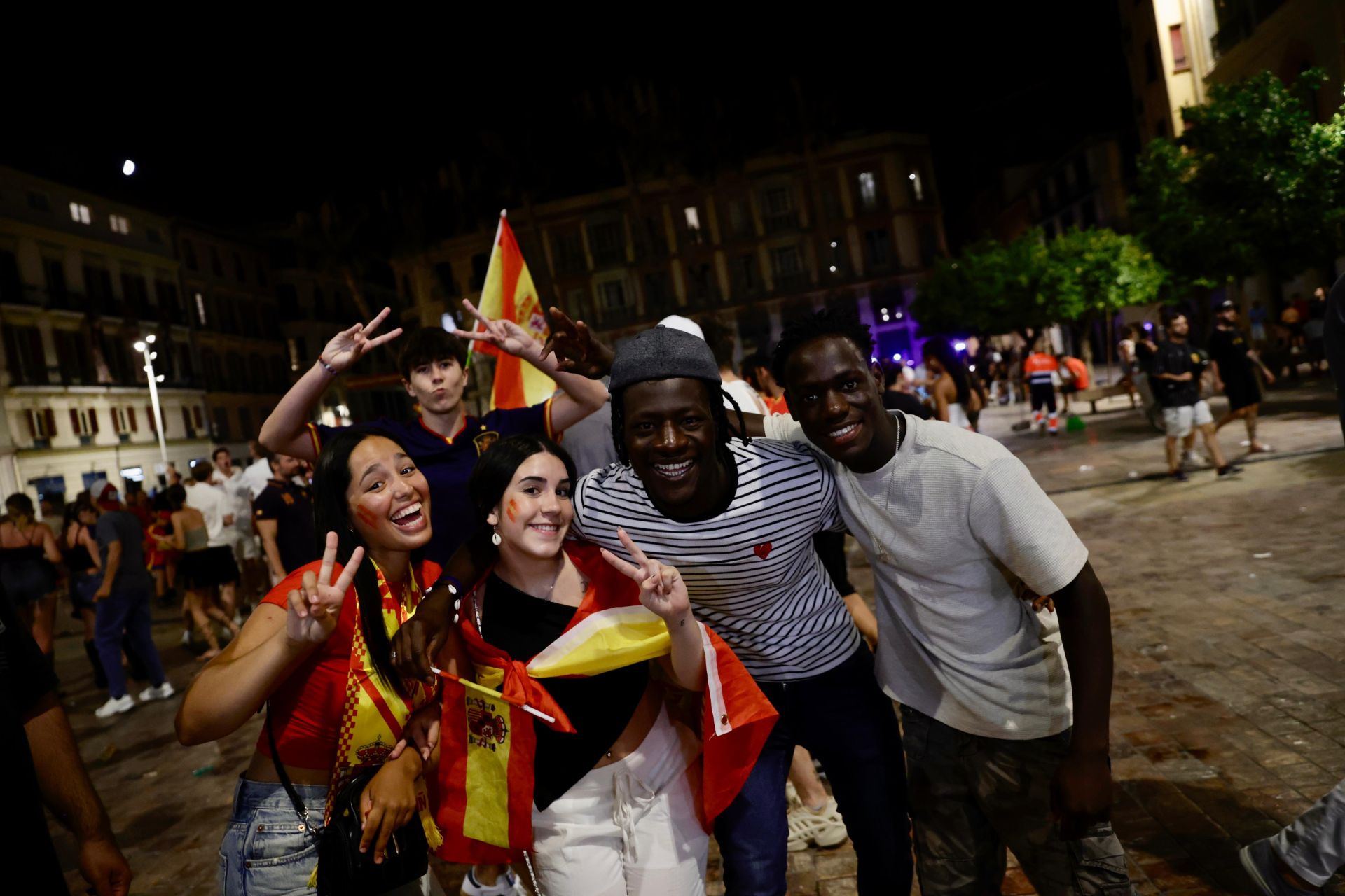 Malaga celebrates Spain's Euro 2024 victory over England, in pictures