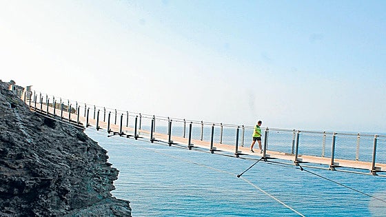 A dizzying seacrossing on Spain's Costa Tropical
