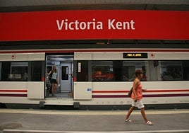 Victoria Kent station is just 550 metres from the entrance to the Malaga fairgrounds.
